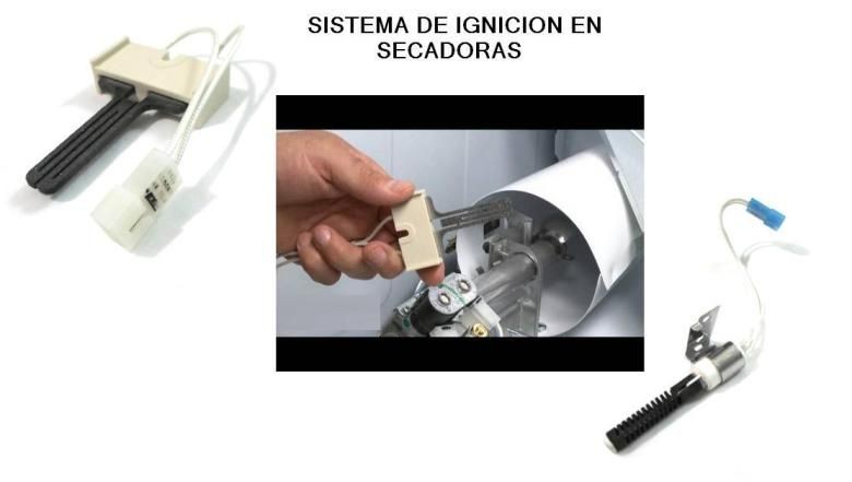 ¿COMO COMPROBAR LA FUNCIÓN Y CAMBIAR  DEL  IGNITOR       DE ENCENDIDO EN secadoras?