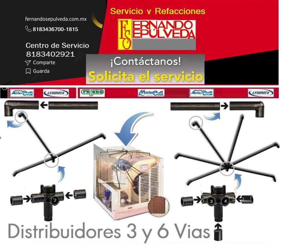 Cambio y limpieza del distribuidor de agua de su Aire Lavado