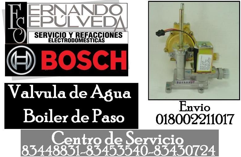 Valvula de Agua Boiler de Paso Calentador BOSCH