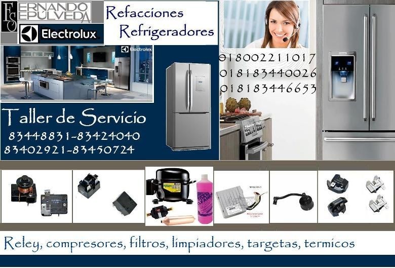 Refacciones para refrigerador ELECTROLUZ