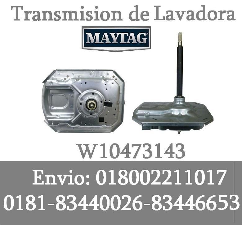 TRANSMISION LAVADORA WHIRPOOL W10473143