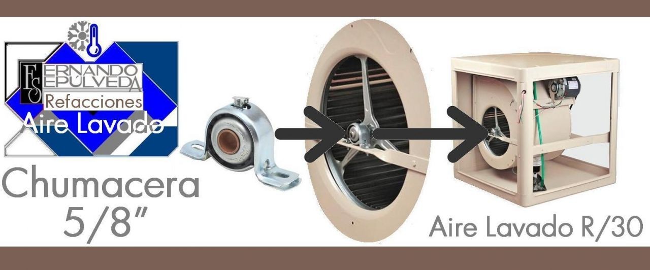 CNUMACERA 1/2" AIRE LAVADO O AIRE EVAPORATIVO