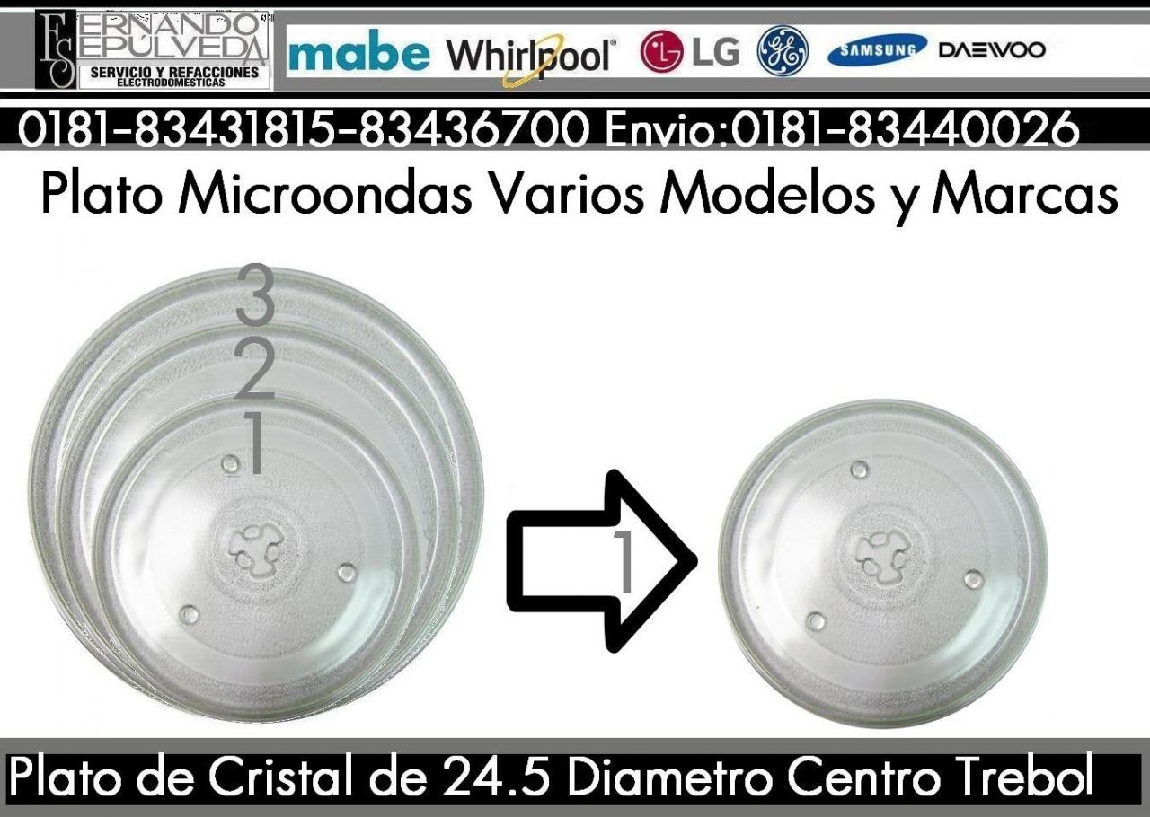 PLATO DE MICROONDAS Y CUDADOS BASICOS DE SU EQUIPO