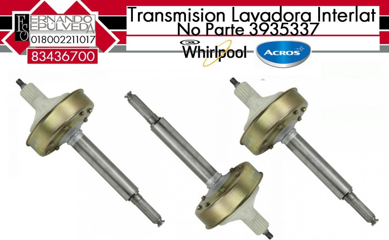 TRANSMISION LAVADORA INTERLAT