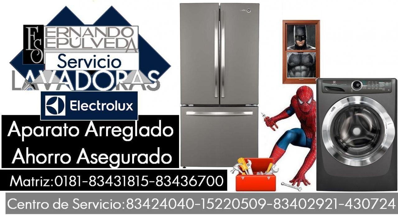 SERVICIO TÉCNICO DE LAVADORAS Y REFRIGERADORES ELECTROLUX