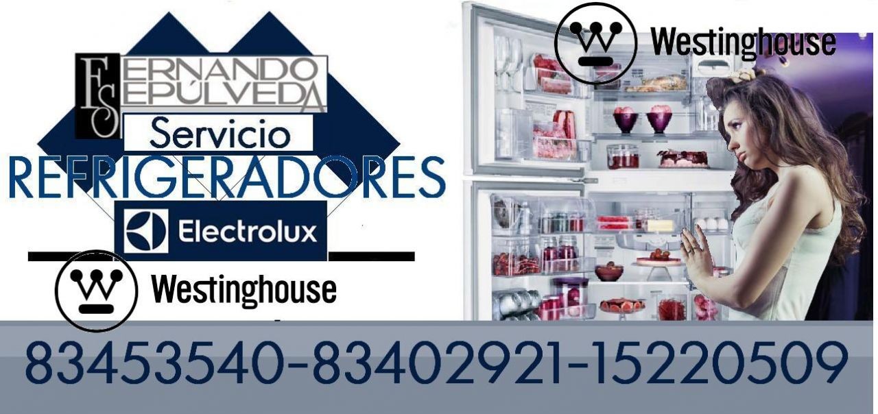 SERVICIO DE REFRIGERADORES WHITE WESTINGHOUSE.