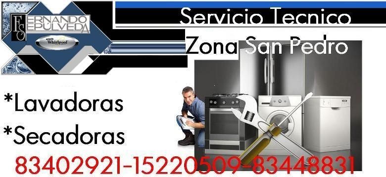 Reparacion de Lavadoras Whirlpool Zona Valle en San Pedro